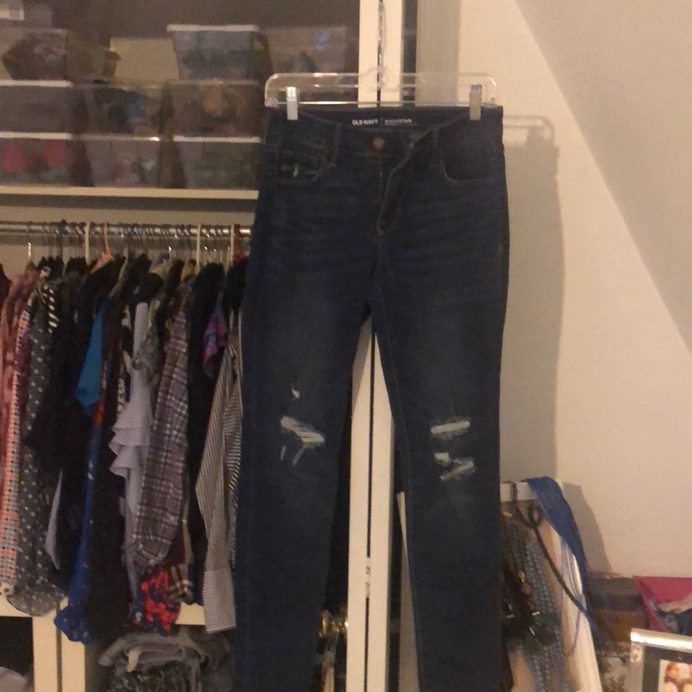 Old navy tock stay jeans